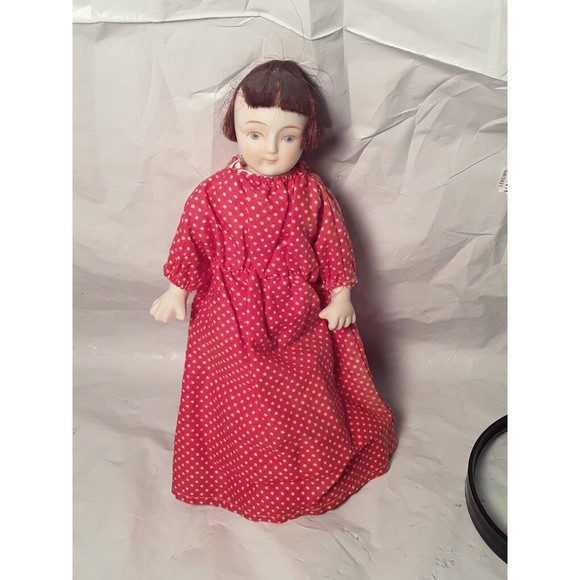 Vintage BISQUE SISTER DOLL!!  Handmade Shackman 8 inch Japan - Picture 1 of 7